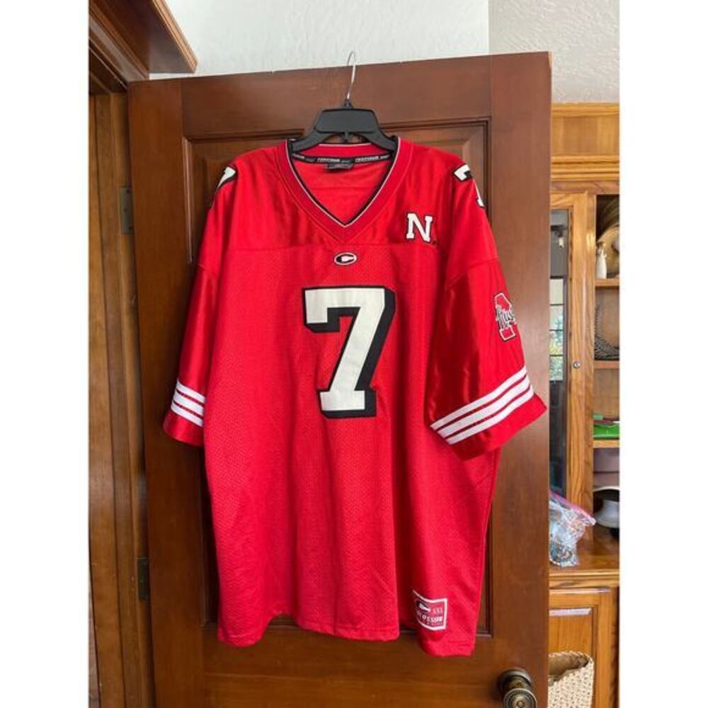 Vintage Colosseum, Nebraska number seven football jersey